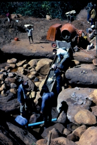 Mill construction in 1987